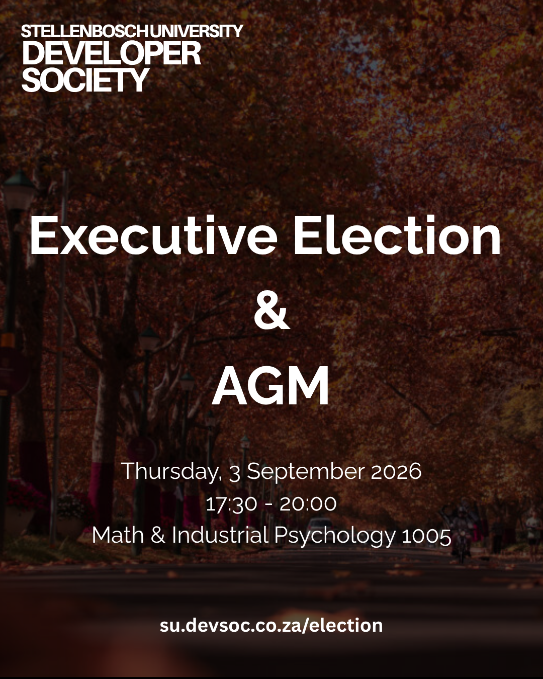 Executive Committee Election & AGM 2026